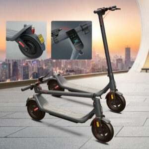 LEQISMART 10" Elektroroller mit Straßenzulassung ABE 350W 7.8AH E-Scooter 30KM