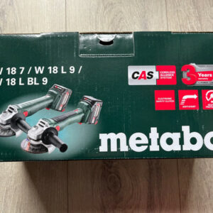 Metabo Akku-Winkelschleifer W 18 7-125 NEU OVP W 18 7 / W 18 L 9 / W 18 L BL 9