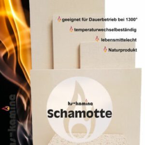 Schamotteplatten Premium WH für Öfen, Reparatur und Grill-Backofen Bau Varianten