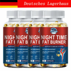 FAT BURNER 60 Kapseln - Abnehmen für Gewichtsverlust - Appetitzügler