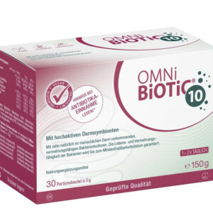 OMNi BiOTiC 10 | 30 Portionen (150g) | 10 Bakterienstämme | 10 Mrd. Keime pro