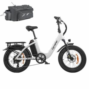 Cyrusher Rumble Durchstiegs Elektrofahrrad 20Zoll 48V 18AH Vollfederung Ebike DE