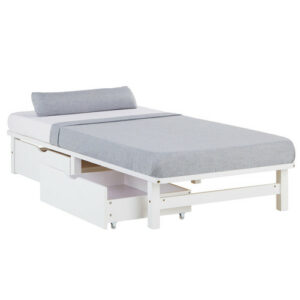 Bettgestell Doppelbett Einzelbett Jugendbett Lattenrost Bett Gestell Rahmen DE