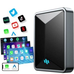 Wireless CarPlay Adapter USB BT Dongle Box Für iPhone Android  Wired CarPlay