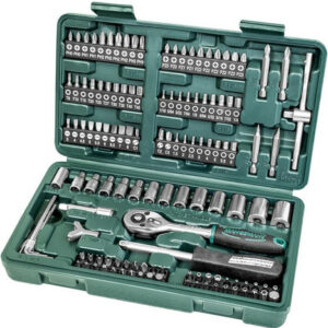 Brüder Mannesmann 130-Piece Socket and Bit Set M29166