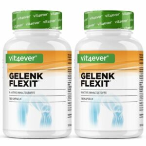 2x Gelenk Flexit Glucosamin Chondroitin MSM Hochdosiert Gelenkschutz Kapseln