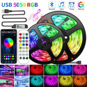 USB LED Stripe RGB Leiste Streifen 5050 SMD Band Leuchte Leuchte Lichterkette