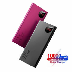 Baseus Power Bank 22.5W 20000mAh Legierung Batterie USB C Ladegeräte 5 Port Akku