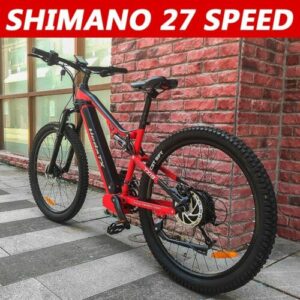 Elektrofahrrad 27,5'' E-Mountainbike 1000W eBike 48V E-fahrrad Shimano 27 Gange