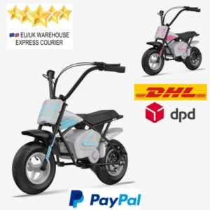 🚀 11" MINI MOTO ELETTRICA EVERCROSS EV07M PER BAMBINO BAMBINA 300W KID E BIKE