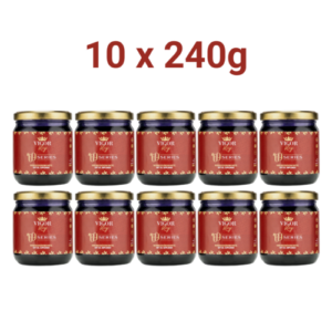 10 x 240g, Nahrungsergänzungsmittel, Potenzmittel für Männer (Macun)