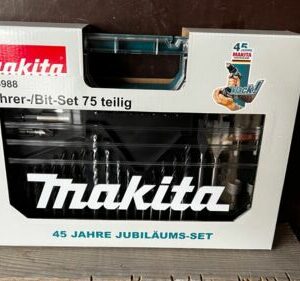 Makita Bohrer- / Bit Set E-16988 - 45 Jahre Jubiläums-Set