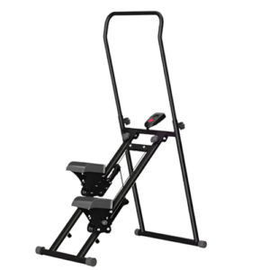 SPORTIFY Cross Stepper  Für Heim-Fitnessstudio, Klappbarer Vertikal-Klettertrain