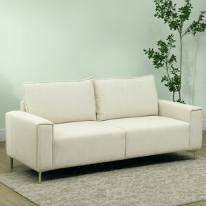 3 Sitzer Sofa Loungesofa Zweisitzer Wohnzimmersofa Wohnzimmermöbel Sofa Beige