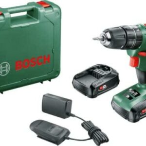 Metabo Akku-Schlagbohrschrauber PowerMaxx mit 2x 2,0 Ah Akkus + Lader im Koffer