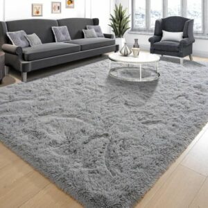 Flauschige Teppich Langflor Hochflor Shaggy Flokati Fußmatte Läufer Wohnzimmer