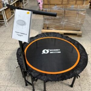 Schmidt Sports Trampolin Fitnesstrampolin mit Haltestange Sport Fitness