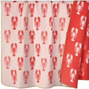 Pad home Wohndecke rot LOBSTER Marine 150x200 cm Made in Europe