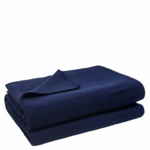 Zoeppritz Soft-Fleece Decke  110x150 cm in Dark Marina UVP 59,00