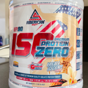 Premium Iso Whey Protein 0 Fat und 0 Sugar - Vainilla von American Suplement®