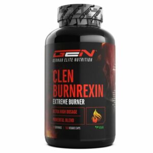 CLEN BURNREXIN - Extreme Burner - 180 Kapseln (v) Ultra Hochdosiert Power Blend