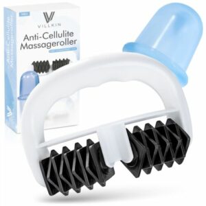 Villkin Anti-Cellulite Massageroller | Inkl.Cellulite Cup | Fördert Durchblutung