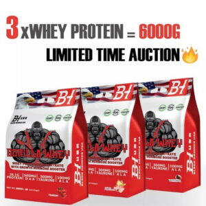 Whey Protein GORILLA 5000kg 🍫Schoko  Black Hammer USA