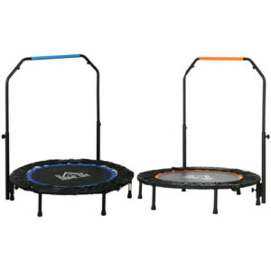 Schmidt Sports Fitnesstrampolin Trampolin mit stabiler Haltestange Sport Fitness