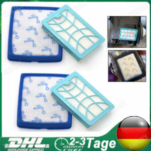 4x Filter passend für Philips FC9747 9741 PowerPro Expert 7000 Series FC8003/01