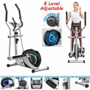 Crosstrainer Ellipsentrainer Heimtrainer Stepper LCD-Display und Pulsmessung DE