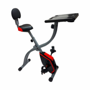 Heim Fahrradtrainer Ergometer Fitness Bike Indoor Rückenlehne Ablage