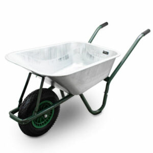 Schubkarre 100L 250kg Schiebkarre Scheibtruhe Schubkarren Dunkelgrün Bituxx®