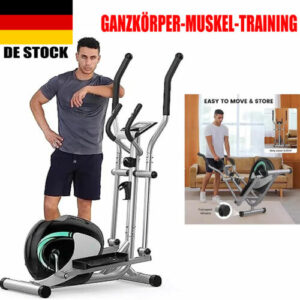 Crosstrainer Heimtrainer Stepper Cardio Fitness Home Gym mit 6 kg Schwungrad