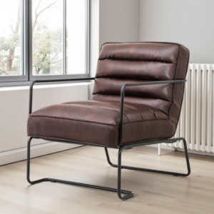 Relaxsessel Kunstleder Loungesessel Liegesessel Polstersessel Einzelsofa Braun