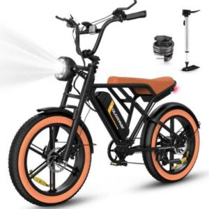 Fachhändler: COLORWAY BK29 E-Bike 20*4" Fat Tire 48V/15Ah -80km Cruiser FatBike