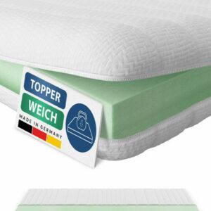 Premium Latex Topper Matratzenauflage 160x200 cm