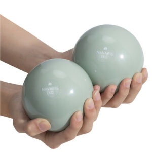 2 Stück Pilates Ball, Soft Yoga Ball, 25 cm Gymnastikball Klein, Fitnessball mit