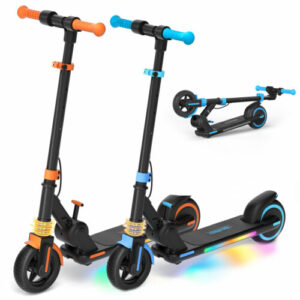 E Scooter Kinder Elektroroller Kinder von 6-10-14 150W Motor mit LED bis 15KM/H