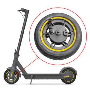 Original Segway Ninebot MAX Vorderrad (Audi Edition) G30D G30DII G30LD NEU !!!