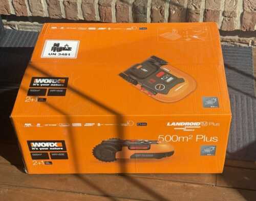 WORX Landroid M500 Plus WR165E Mähroboter Neu OVP 5J Garantie!