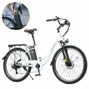 26 Zoll Elektrofahrrad E-City Bike E Mountainbike 350W Pendler E-Bike bis 32KM/H